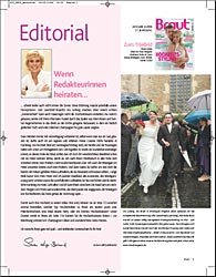 Der Artikel des Magazins 