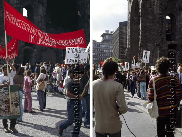 Demo 1982 in Westberlin