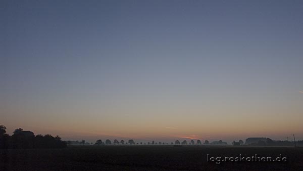 Morgenstimmung in Kempen - Sonnenaufgang