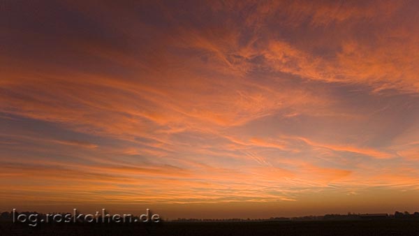 Sonnenaufgang in Kempen 