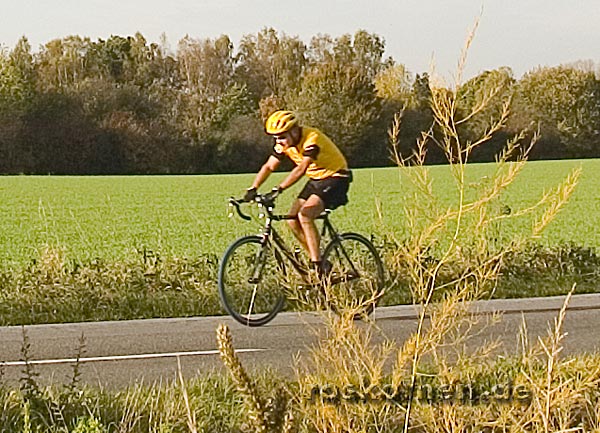 Radsportler am Niederrhein